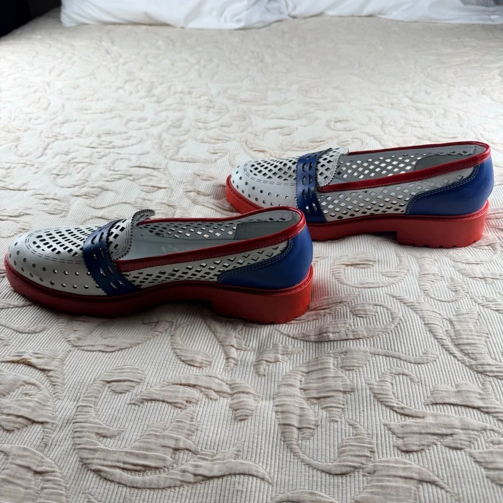 Girotti leather loafers